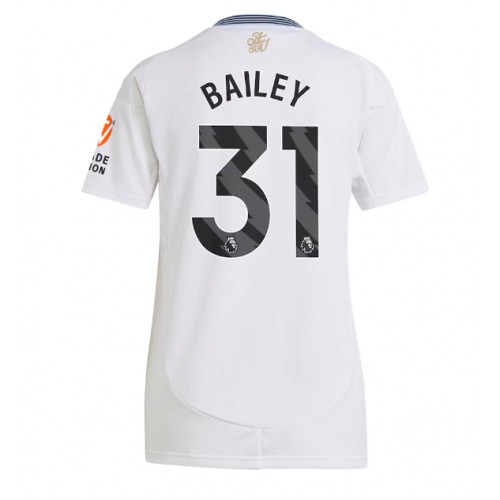 Dámy Fotbalový dres Aston Villa Leon Bailey #31 2024-25 Venkovní Krátký Rukáv